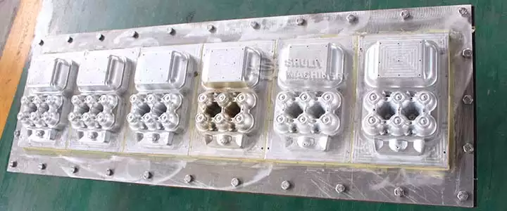 Molde para máquina de bandeja de huevos